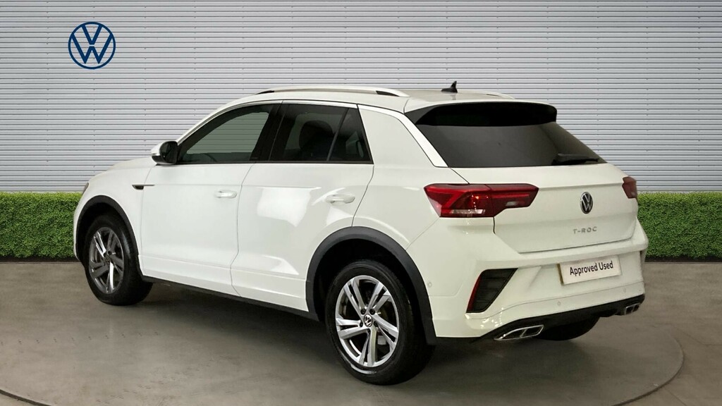 Volkswagen T-Roc R-line KT74OXA White #3