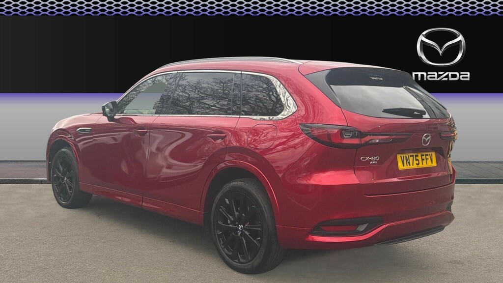 Mazda CX-80 Homura Plus Red #2