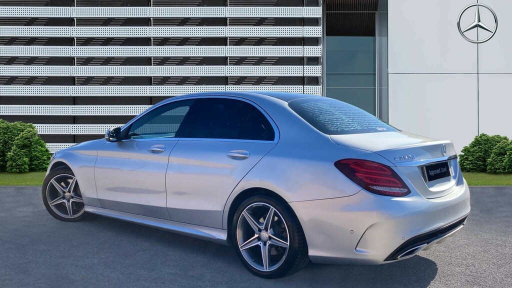Mercedes-Benz C Class Amg Line WG65UFL Silver #2