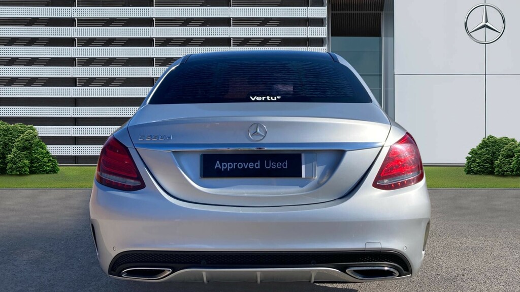 Mercedes-Benz C Class Amg Line WG65UFL Silver #6