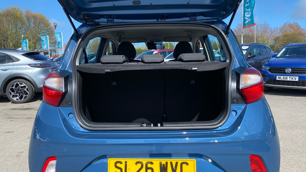 Hyundai I10 Advance Blue #4