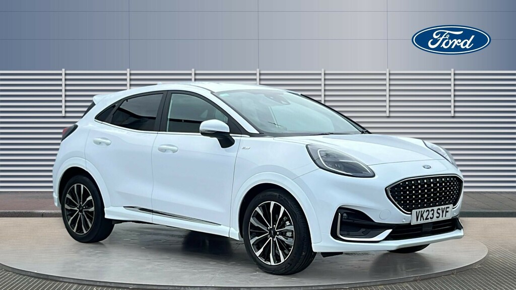 Ford Puma St-line Vignale White