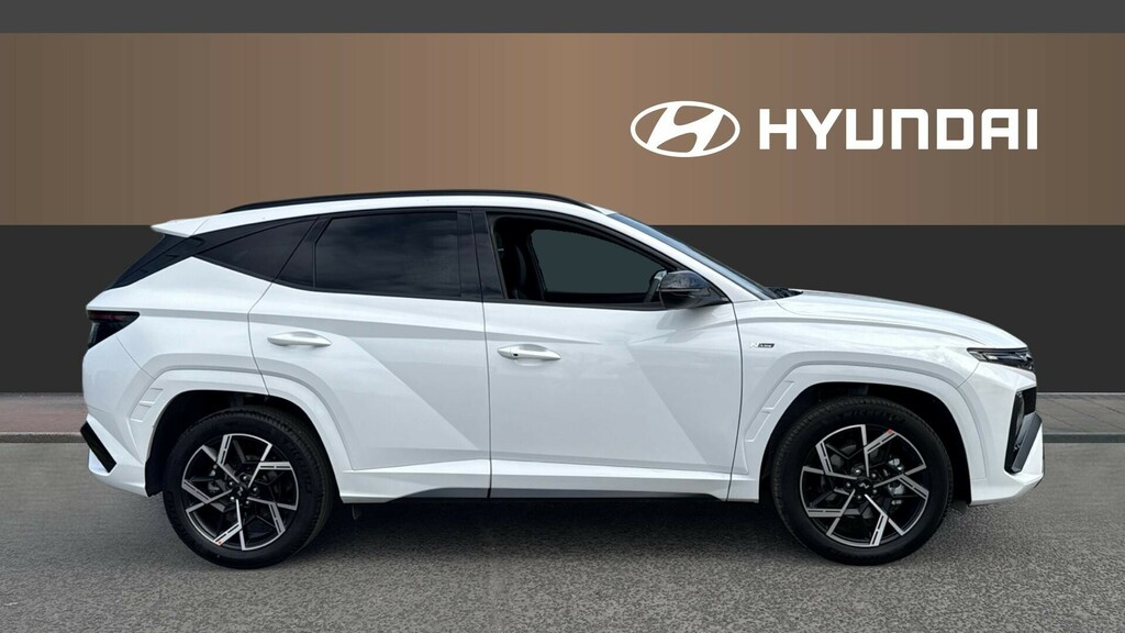 Hyundai Tucson N Line White #5