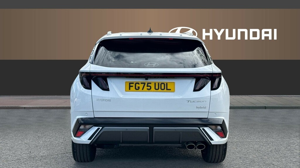 Hyundai Tucson N Line White #6