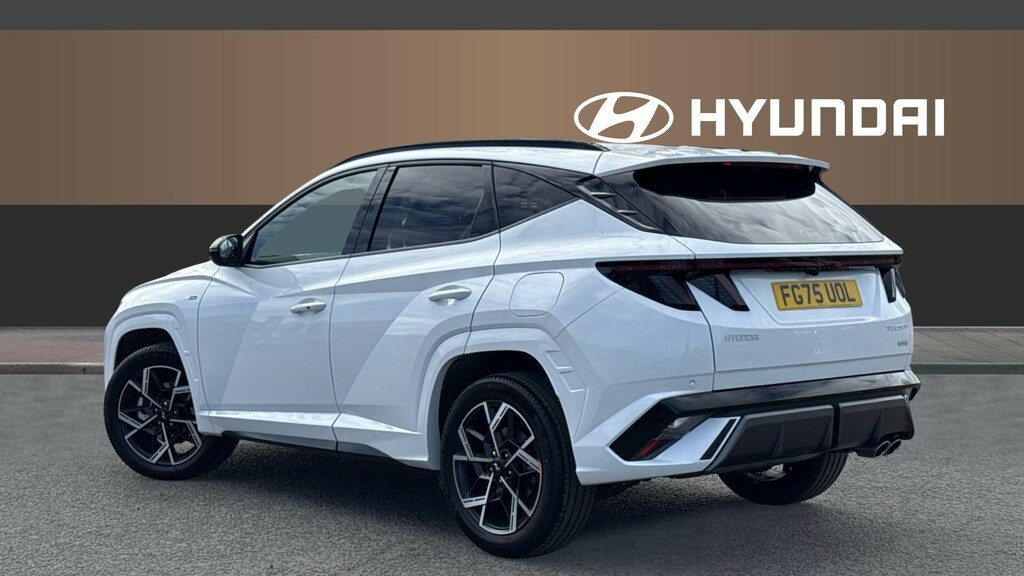 Hyundai Tucson N Line White #2