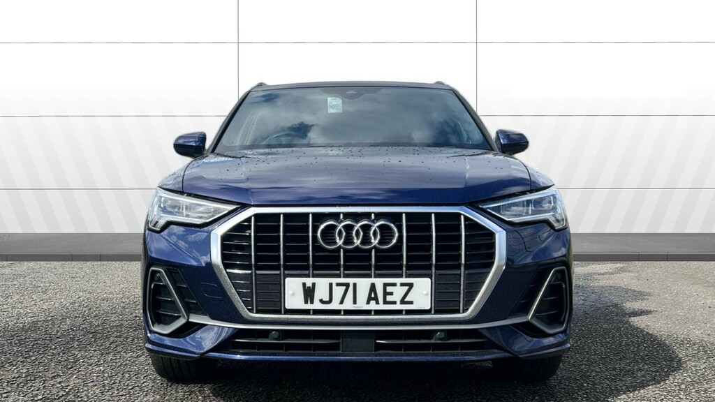 Audi Q3 S Line WJ71AEZ Blue #3