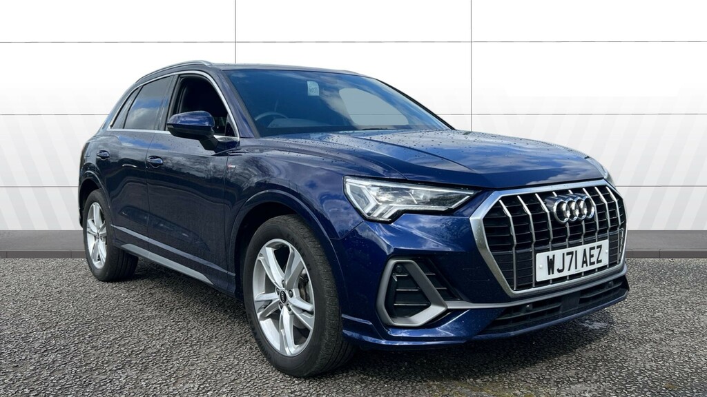 Audi Q3 S Line Blue
