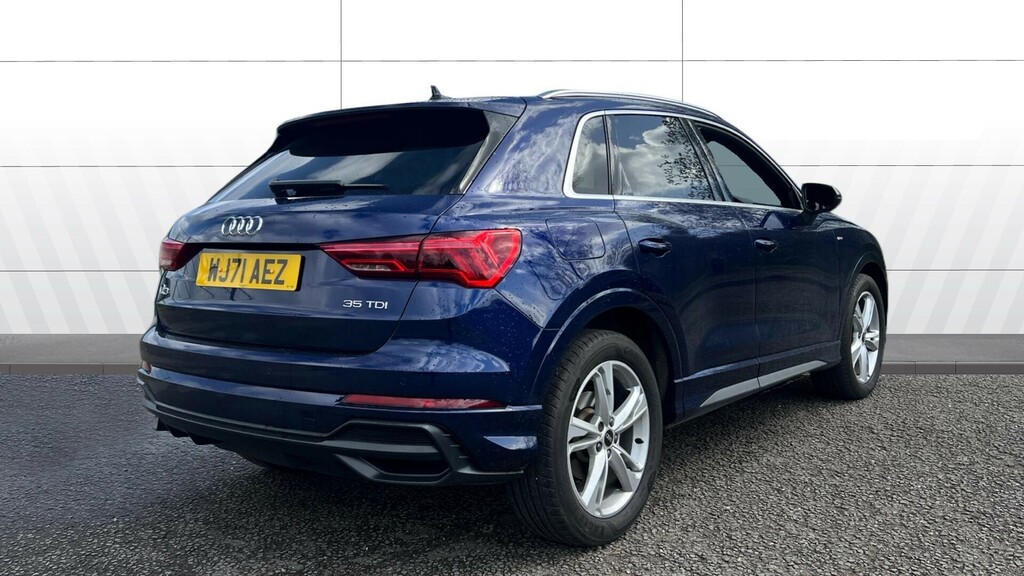 Audi Q3 S Line WJ71AEZ Blue #2