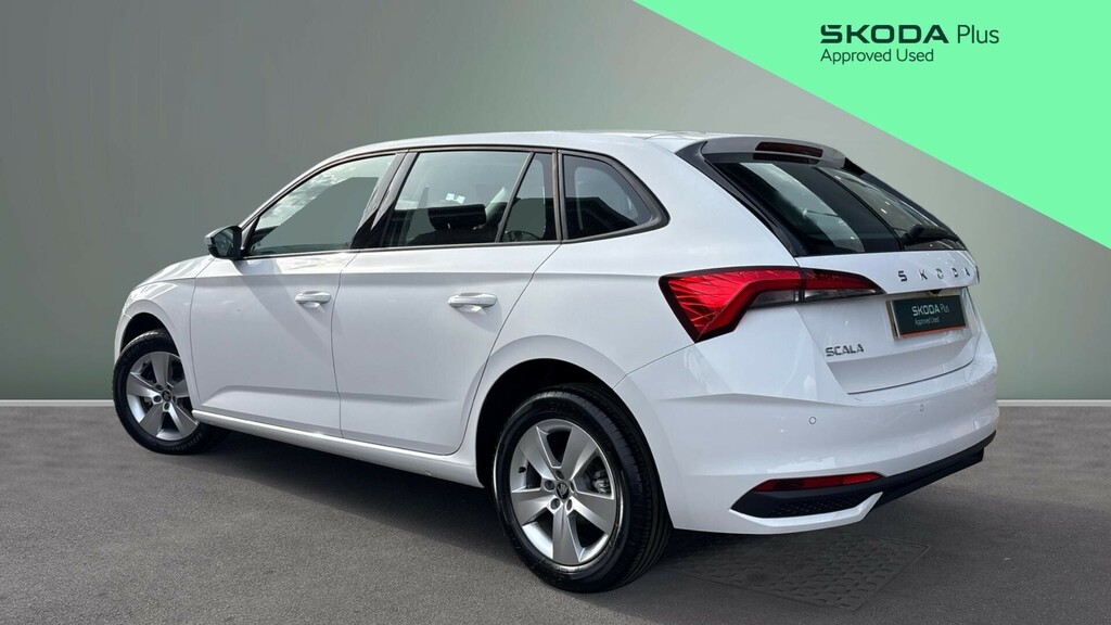 Skoda Scala Se Edition KT25ZFE White #3