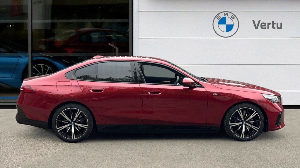 BMW i5 M Sport NV75XRM Red #3