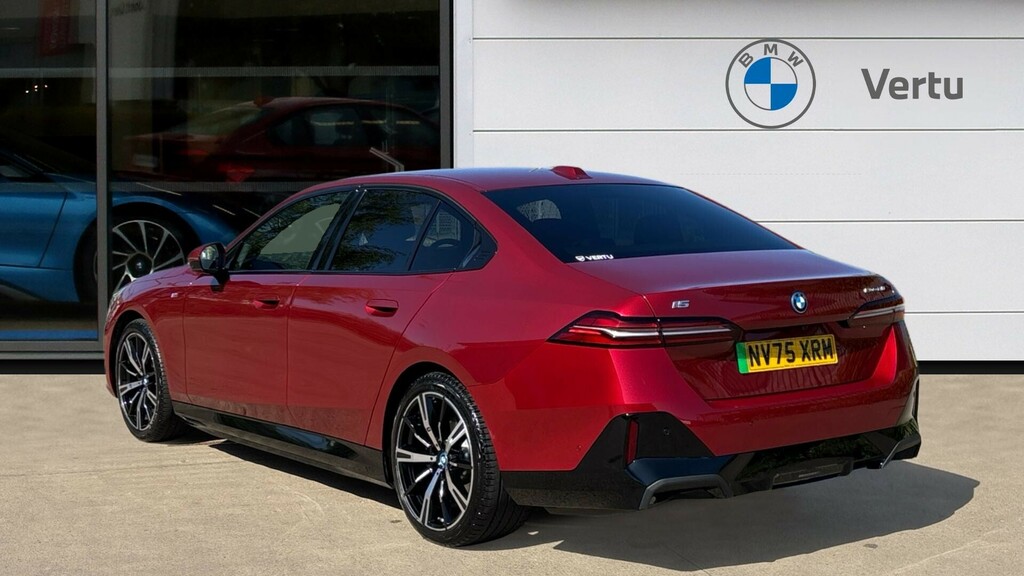 BMW i5 M Sport NV75XRM Red #2