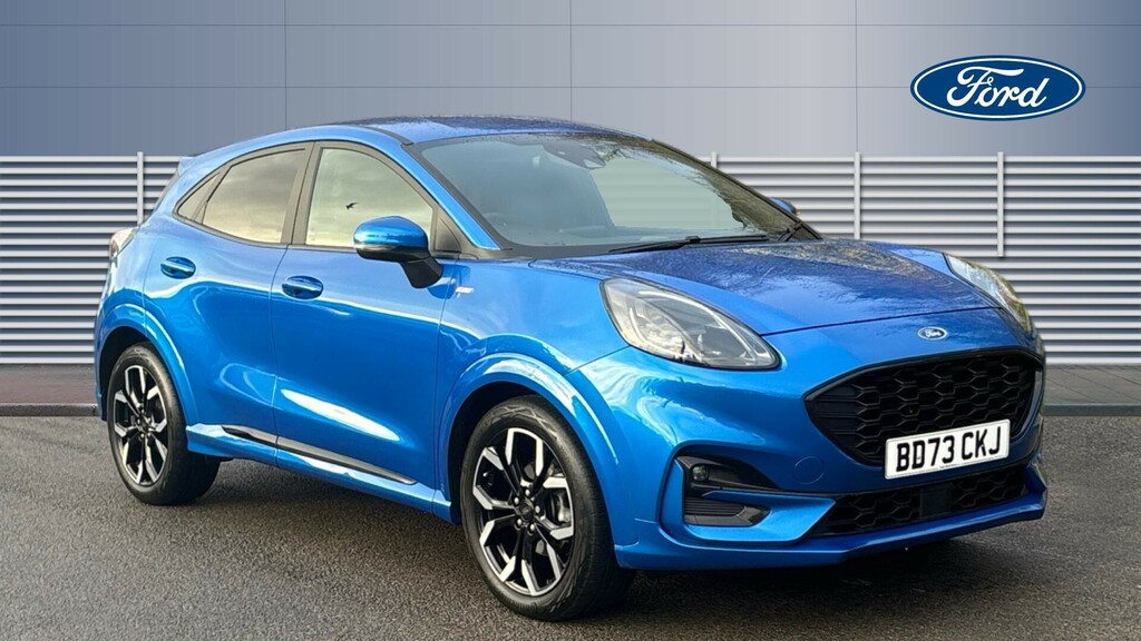 Ford Puma St-line X Blue