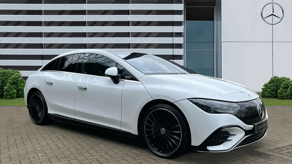 Mercedes-Benz EQE Amg Line White