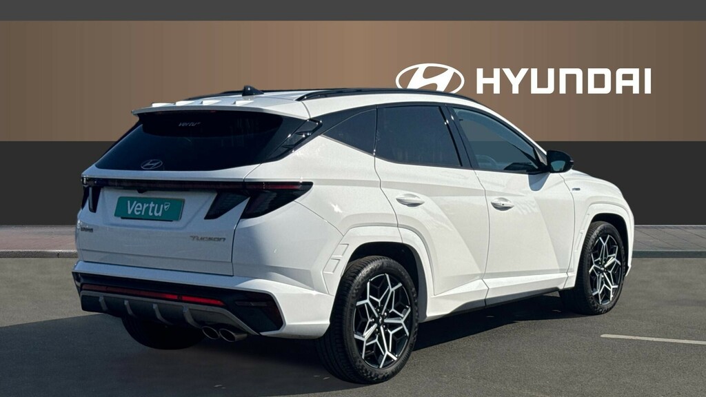 Hyundai Tucson N Line LO72XJE White #2