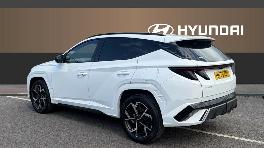 Hyundai Tucson N Line HK25ZDT White #2