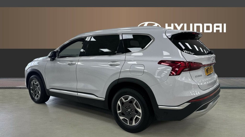 Hyundai Santa Fe Premium White #2