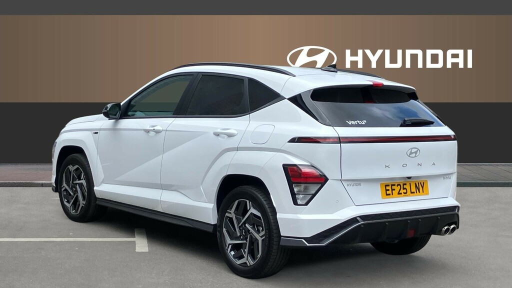 Hyundai Kona N Line EF25LNY White #2