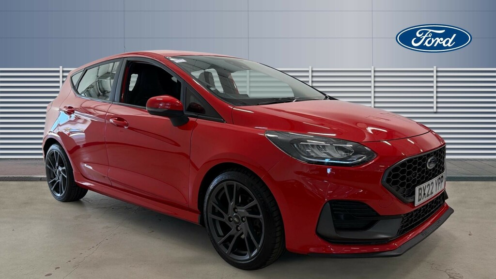 Ford Fiesta St-2 Red
