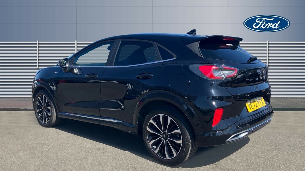 Ford Puma St-line Vignale VE72YYX Black #2