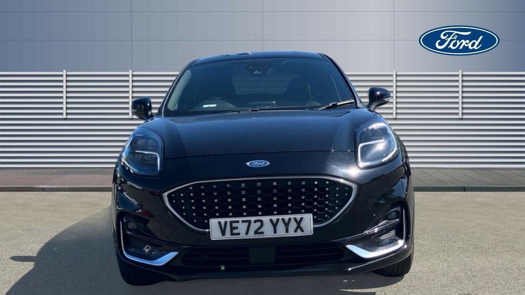 Ford Puma St-line Vignale VE72YYX Black #3