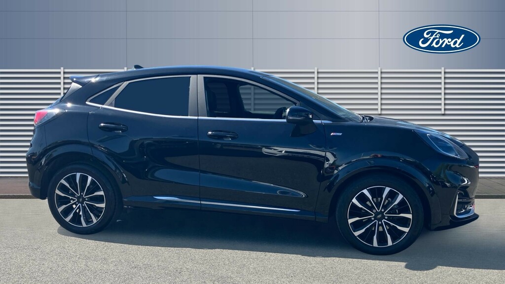 Ford Puma St-line Vignale VE72YYX Black #5