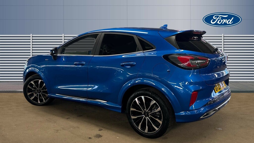Ford Puma St-line Vignale GY23ORV Blue #2