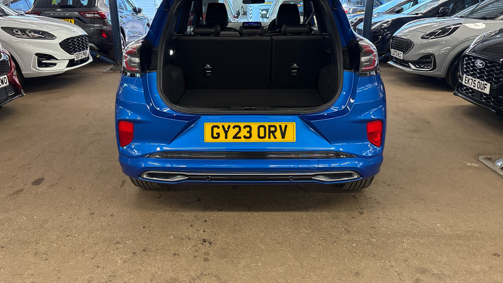 Ford Puma St-line Vignale GY23ORV Blue #4