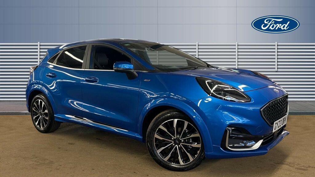 Ford Puma St-line Vignale Blue