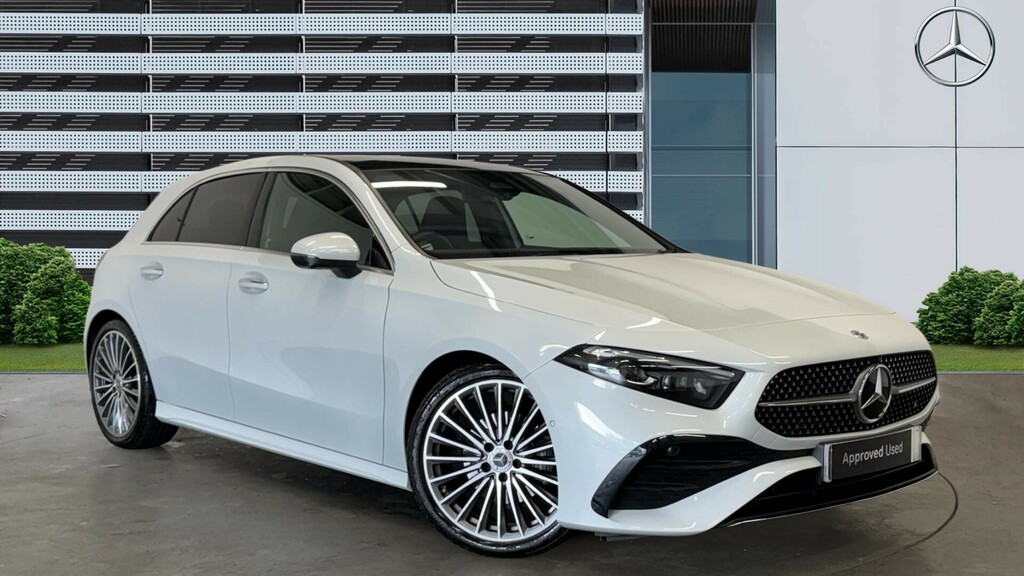 Mercedes-Benz A Class Amg Line White