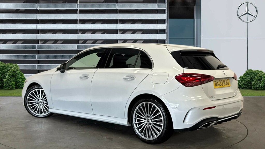 Mercedes-Benz A Class Amg Line DX23NJU White #2