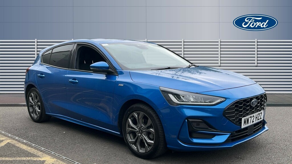 Ford Focus St-line Blue