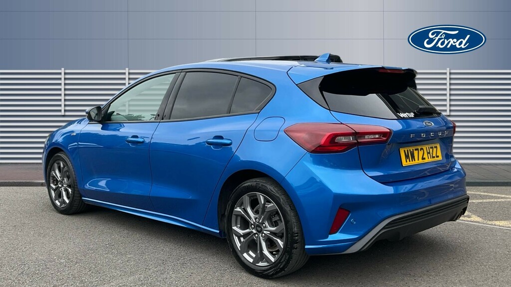 Ford Focus St-line MW72HZZ Blue #2