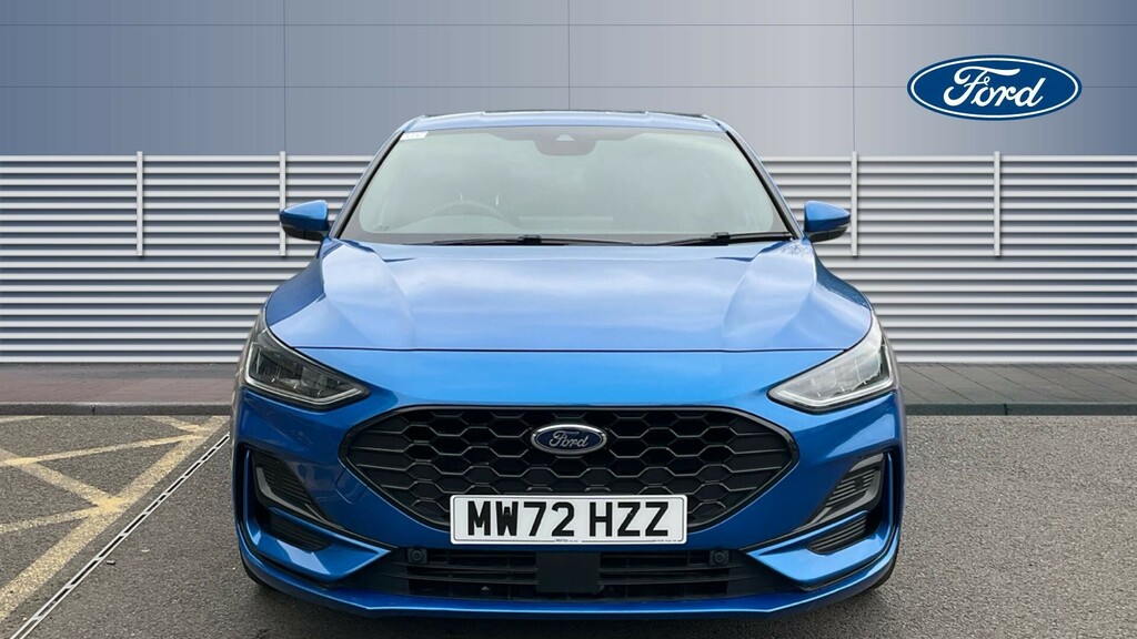Ford Focus St-line MW72HZZ Blue #3
