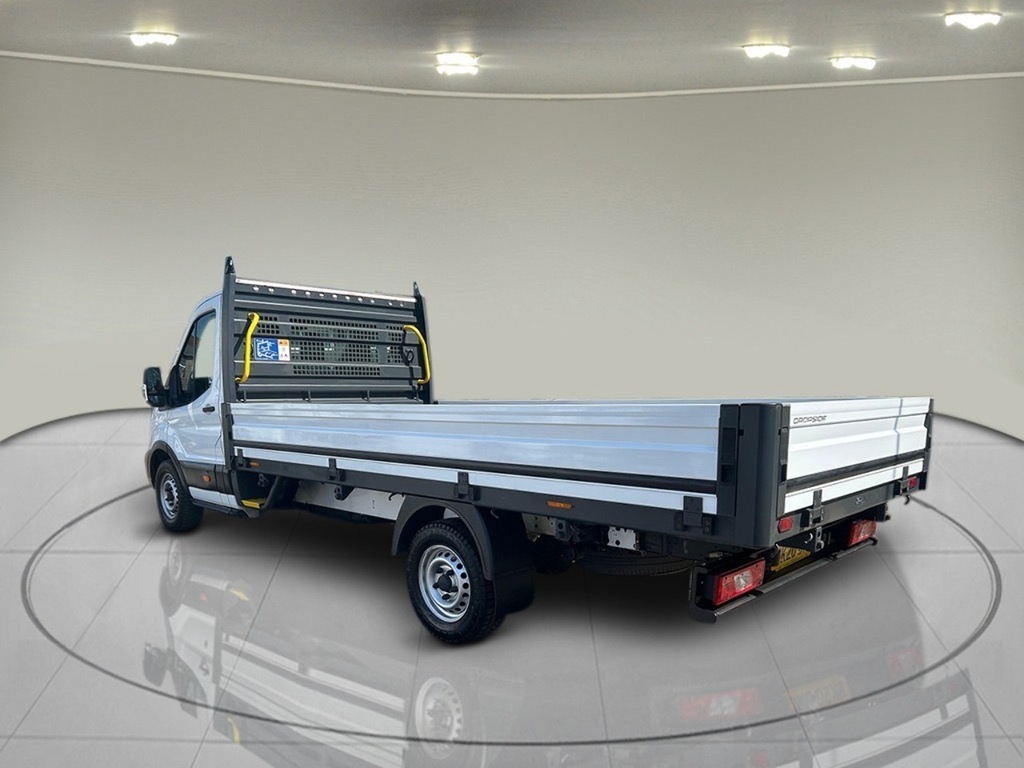 Ford Transit Custom 2.0 350 Ecoblue Leader Chassis Cab Manu BK20BAO White #6