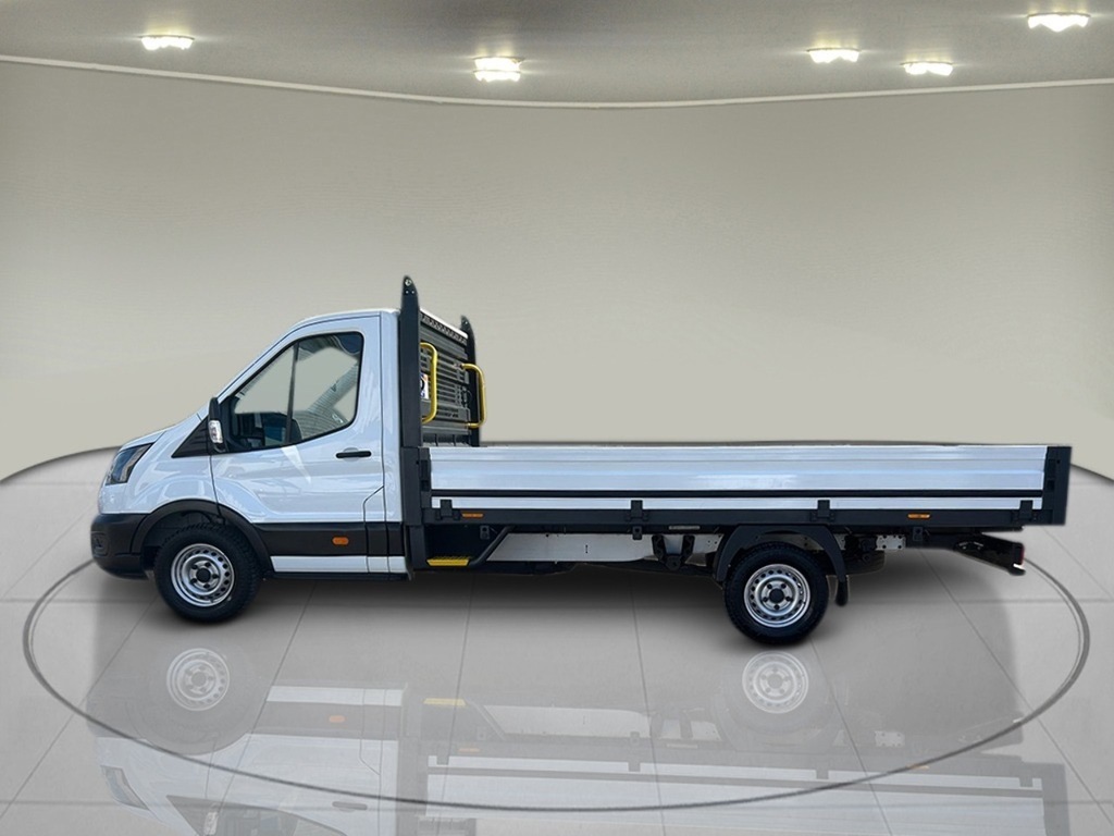 Ford Transit Custom 2.0 350 Ecoblue Leader Chassis Cab Manu BK20BAO White #4