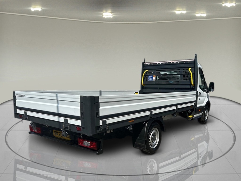 Ford Transit Custom 2.0 350 Ecoblue Leader Chassis Cab Manu BK20BAO White #5