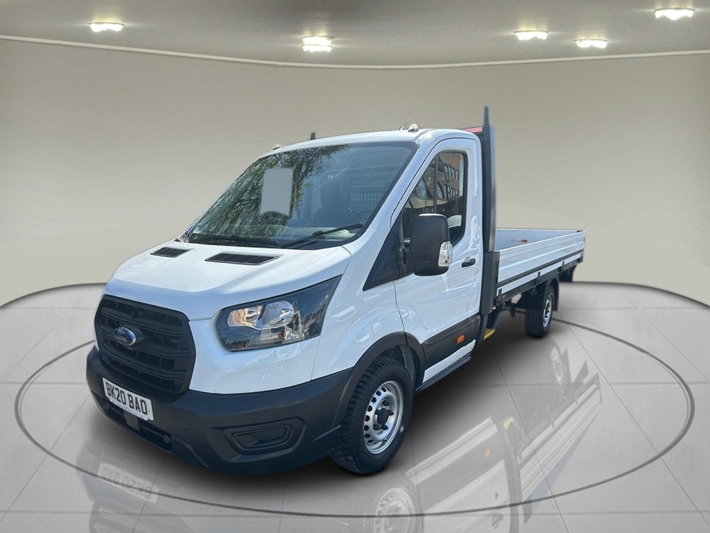 Ford Transit Custom 2.0 350 Ecoblue Leader Chassis Cab Manu BK20BAO White #2