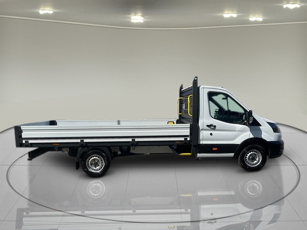 Ford Transit Custom 2.0 350 Ecoblue Leader Chassis Cab Manu BK20BAO White #3