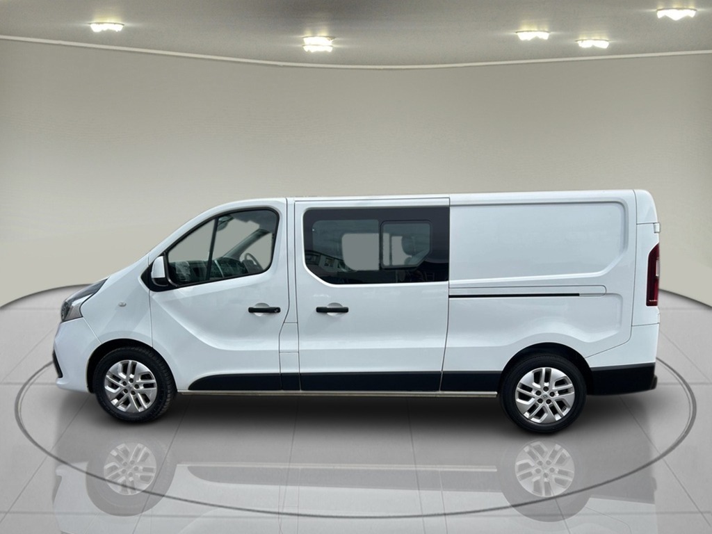 Renault Trafic 1.6 Dci 29 Sport Nav Crew Van Double Cab 6Dr Diese FX18YCK White #6