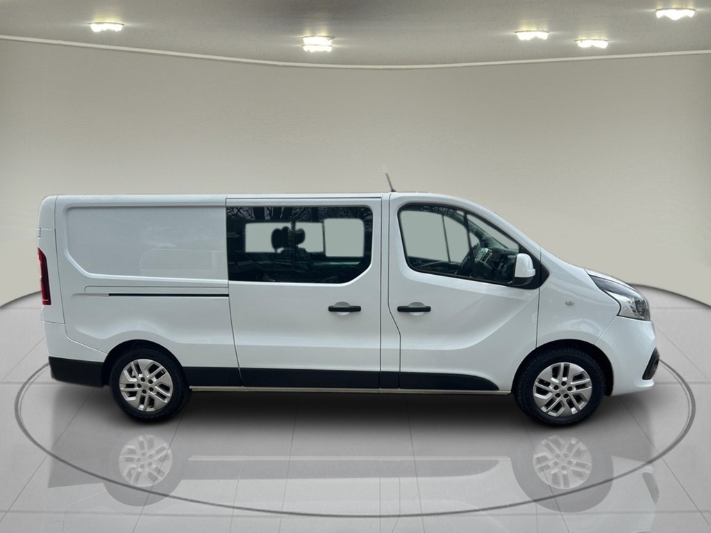 Renault Trafic 1.6 Dci 29 Sport Nav Crew Van Double Cab 6Dr Diese FX18YCK White #5