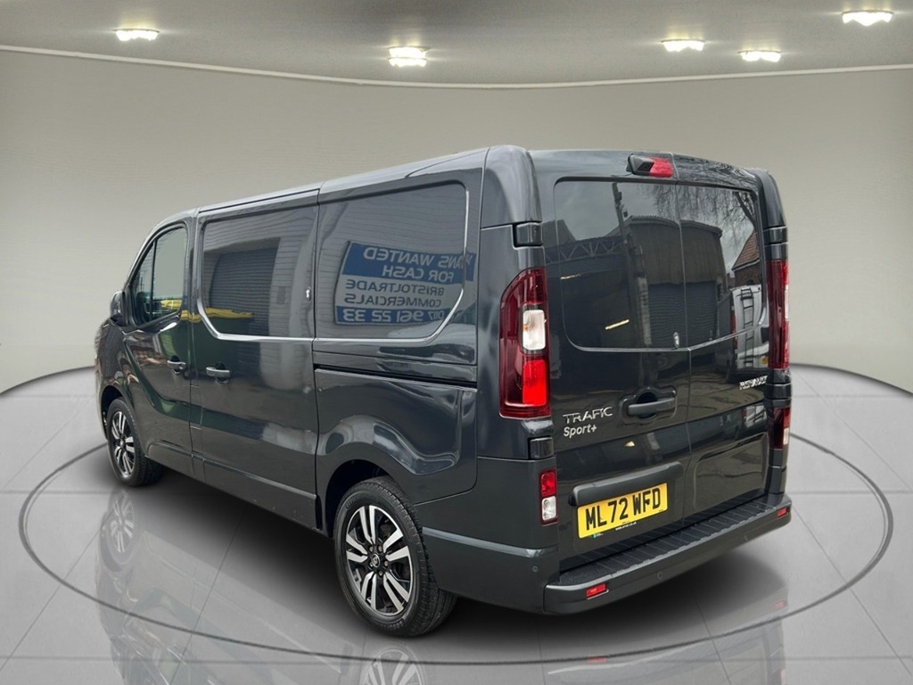 Renault Trafic 2.0 Dci Blue Sl28 Sport Panel Van Manu ML72WFD Grey #6