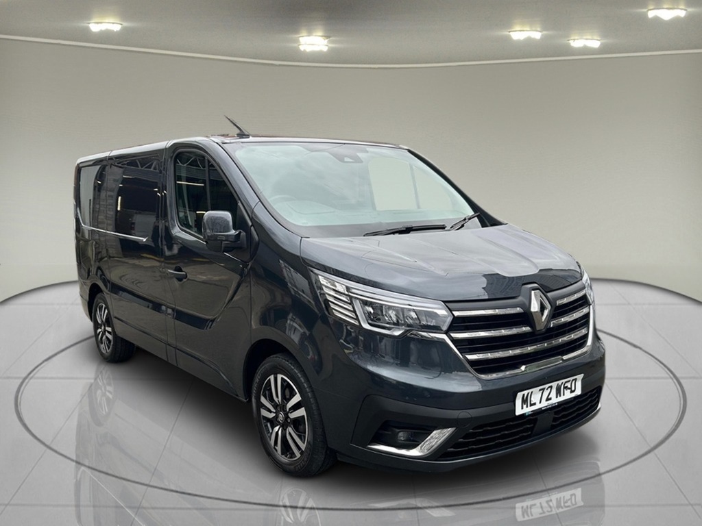 Renault Trafic 2.0 Dci Blue Sl28 Sport Panel Van Manu Grey