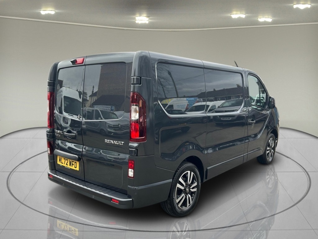 Renault Trafic 2.0 Dci Blue Sl28 Sport Panel Van Manu ML72WFD Grey #5