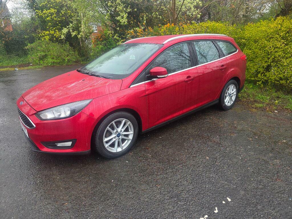 Ford Focus 1.5 Tdci Zetec Euro 6 S S EO15XNS Red #4