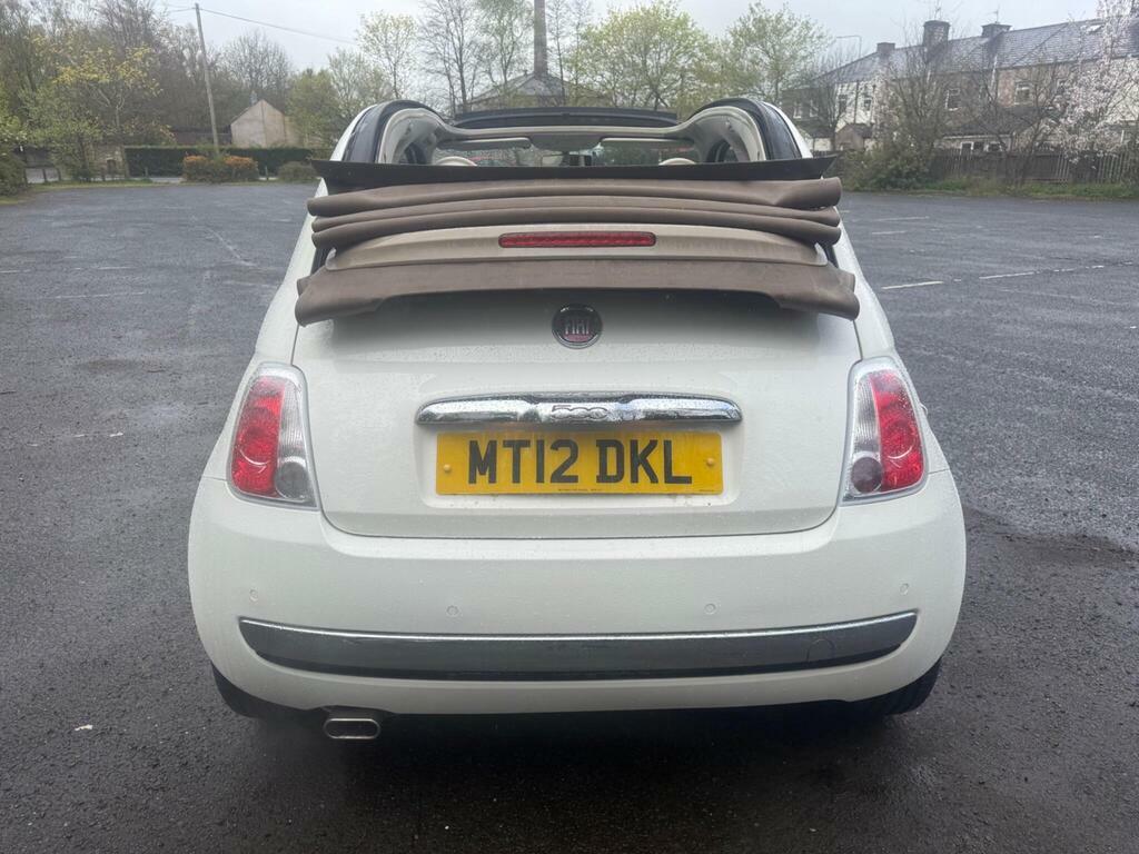 Fiat 500C 1.2 Lounge Euro 5 MT12DKL White #5