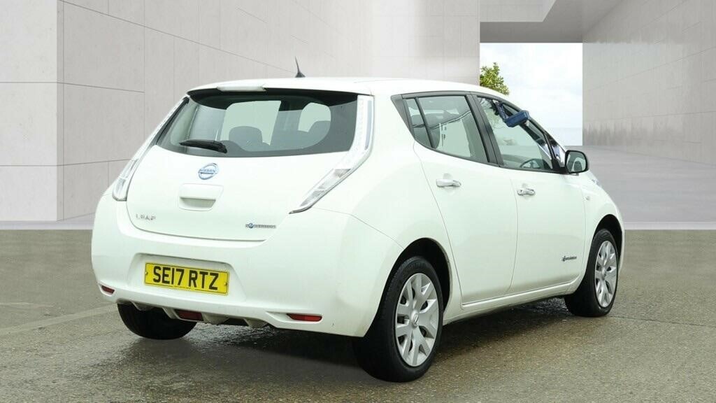 Nissan Leaf 24Kwh Visia SE17RTZ White #6
