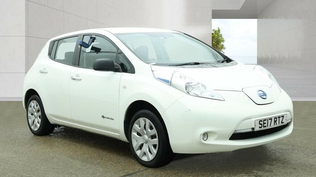 Nissan Leaf 24Kwh Visia SE17RTZ White #4