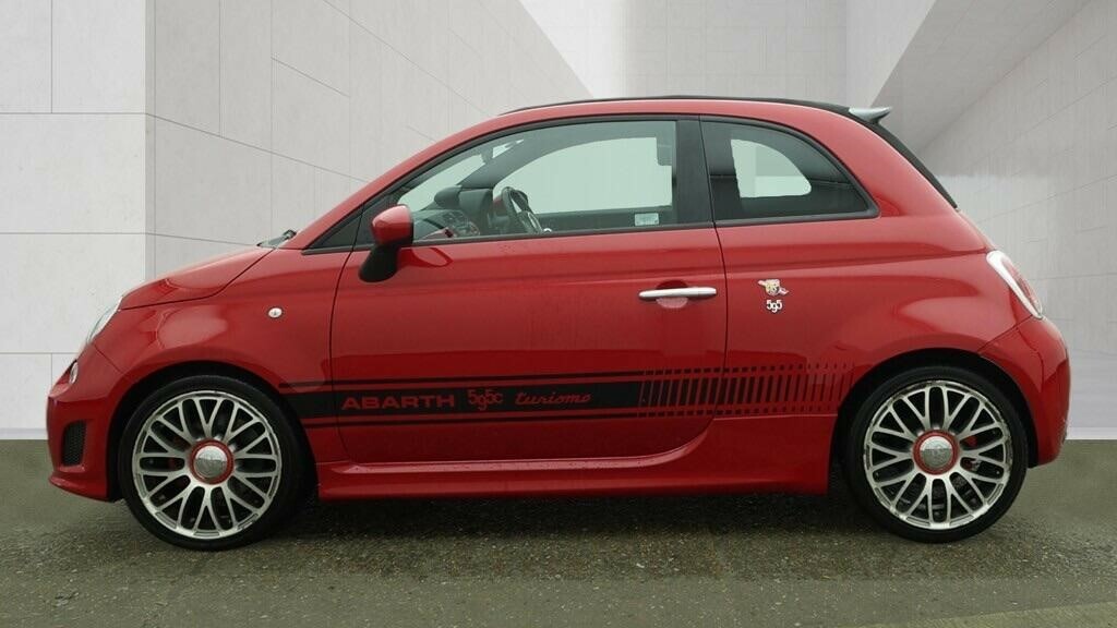 Abarth 595 1.4 T-jet Turismo Cabrio Euro 6 BN65SRO Red #6