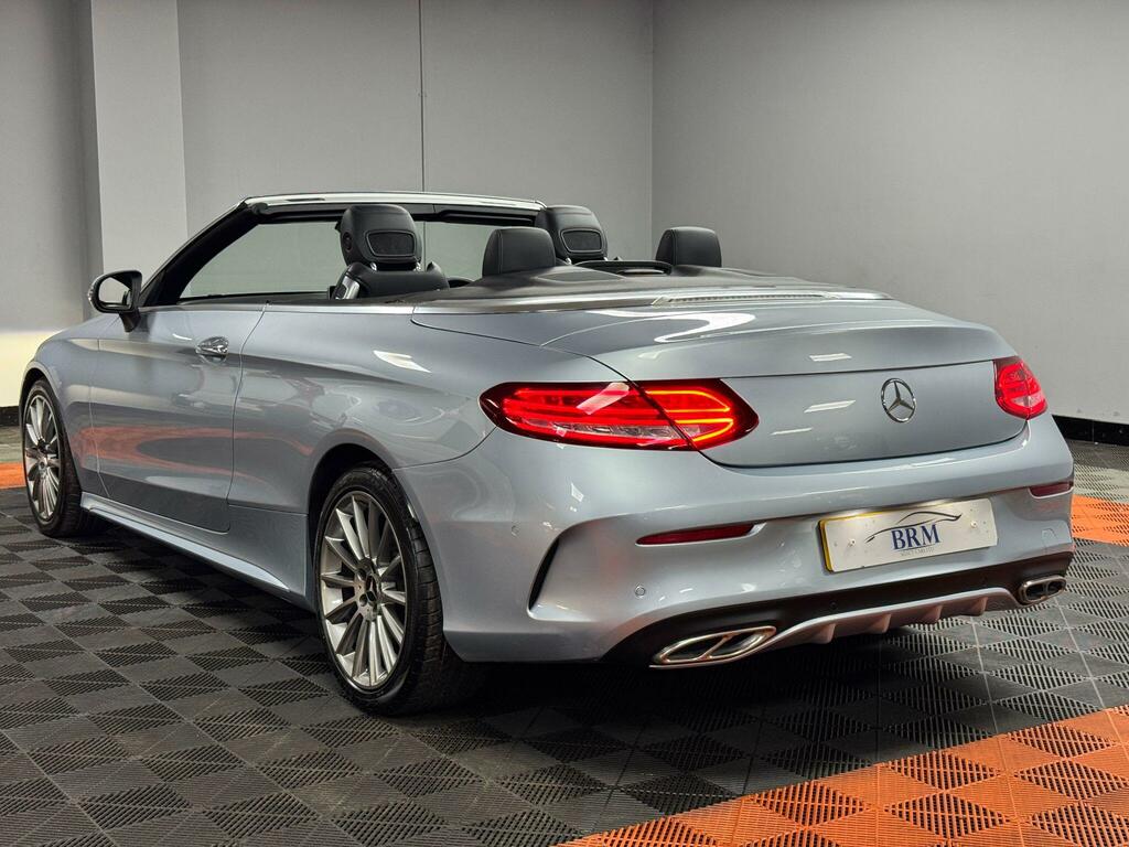Mercedes-Benz C Class 2.1 C220d Amg Line Cabriolet G-tronic Euro 6 Ss WR18LHE Silver #4