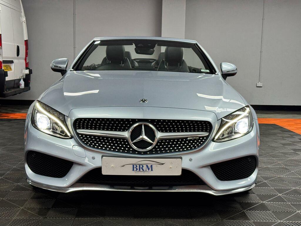 Mercedes-Benz C Class 2.1 C220d Amg Line Cabriolet G-tronic Euro 6 Ss WR18LHE Silver #2